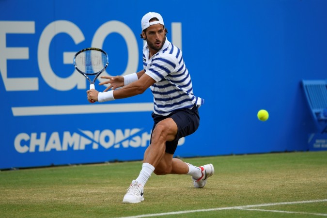 Lopez stunned Wawrinka in the first round in London Feliciano Lopez