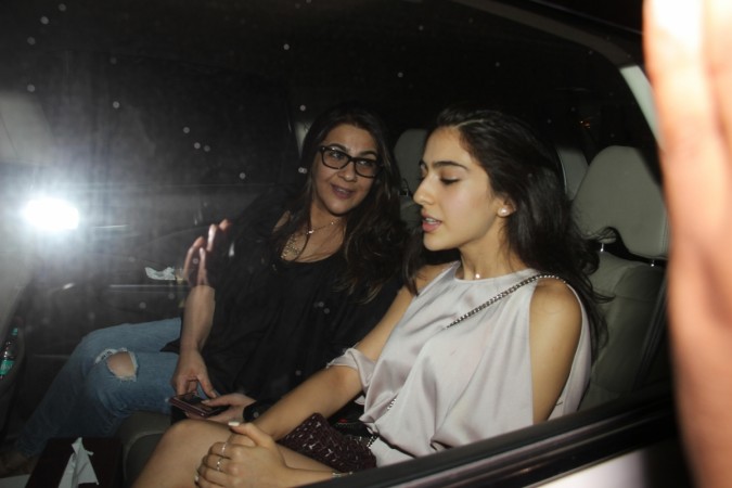 Sara Ali Khan with Amrita Singh Sara Ali Khan, Amrita Singh