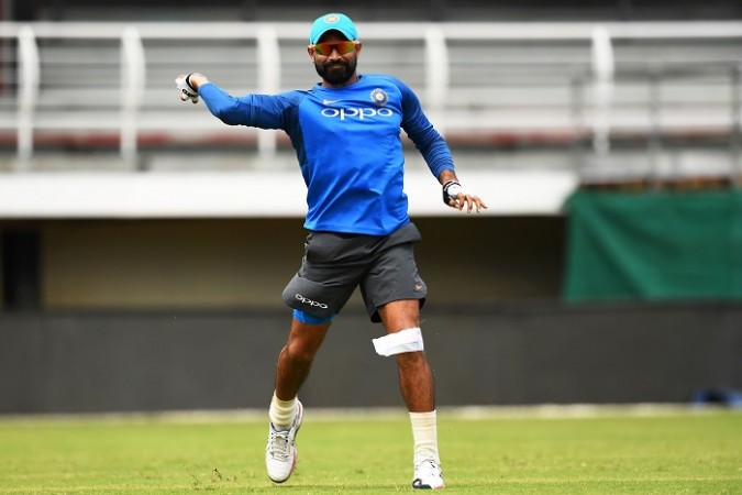 File photo of India fast bowler Mohammed Shami. Mohammed Shami, India, West Indies, 4th ODI, series