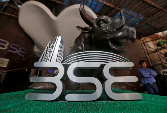 The Bombay Stock Exchange (BSE) logo is seen at the BSE building in Mumbai. Bulls seemed to be shying off the markets as a week of losses brought back concerns of a bear market. Bombay Stock Exchange (BSE)