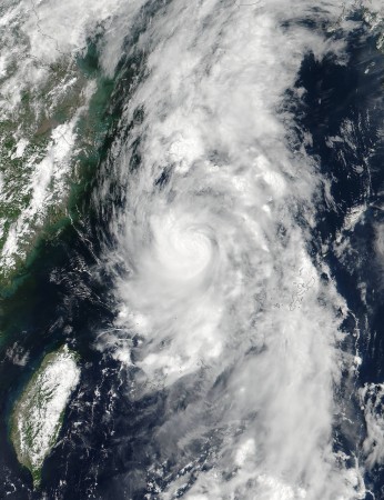 At 1:12 am (10:42 pm IST) EDT on July 3, NASA-NOAA's Suomi NPP satellite provided a visible-light image of Tropical Storm Nanmadol approaching Japan. nasa, Nanmadol, satellite, storm, environment,