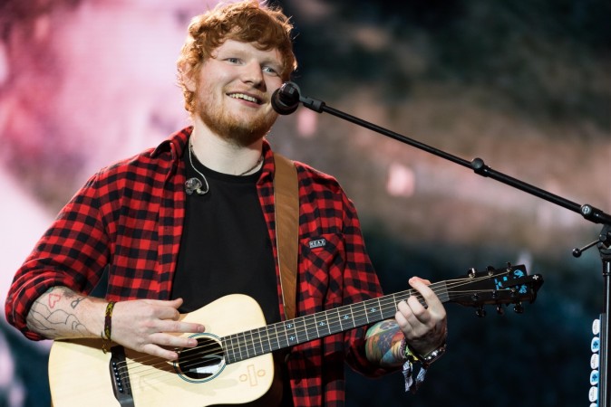 Ed Sheeran headlines on the Pyramid Stage during day 4 of the Glastonbury Festival 2017 at Worthy Farm, Pilton on June 25, 2017 in Glastonbury, England. Ed Sheeran