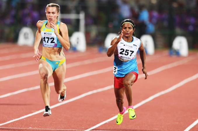 India's hopes on the second day at London meet banks on Dutee (R) Dutee Chand