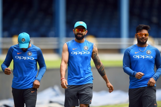 Virat Kohli and Rishabh Pant. Virat Kohli, Rishabh Pant, India vs West Indies