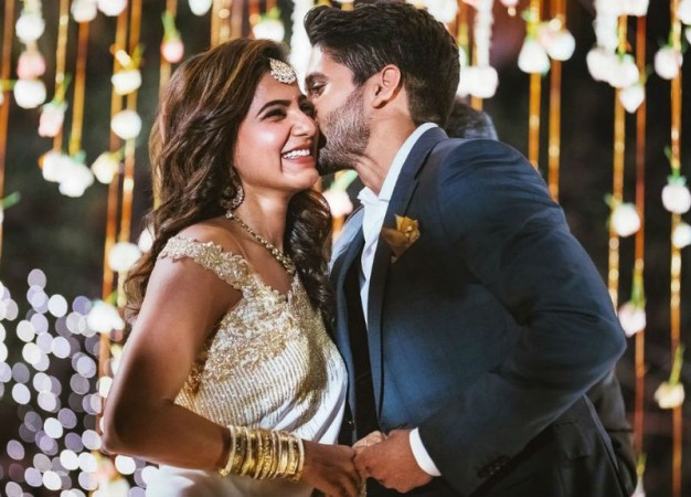 Samantha with Naga Chaitanya. Samantha with Naga Chaitanya