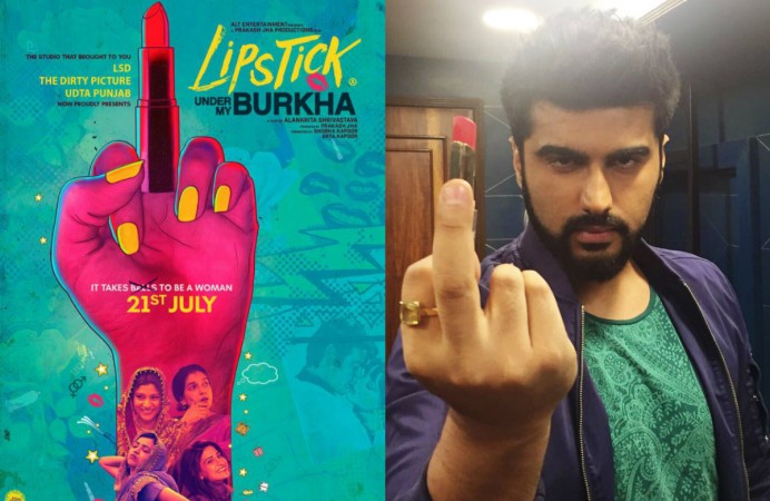 Arjun Kapoor supports Lipstick Under My Burkha campaign Arjun Kapoor supports Lipstick Under My Burkha campaign
