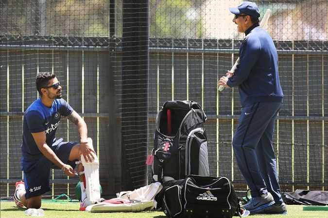 Yes, it is Ravi Shastri, who is having the final laugh, as it seems. Virat Kohli, Ravi Shastri, India coach, Sourav Ganguly.