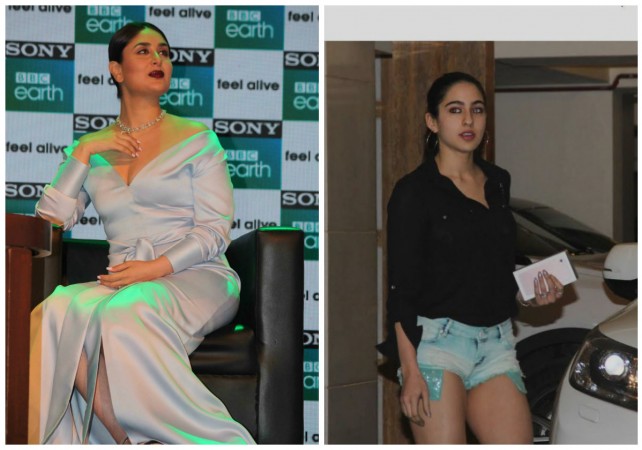 Kareena Kapoor Khan and Sara Ali Khan Kareena Kapoor Khan and Sara Ali Khan
