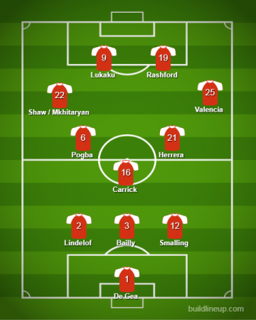 football lineup