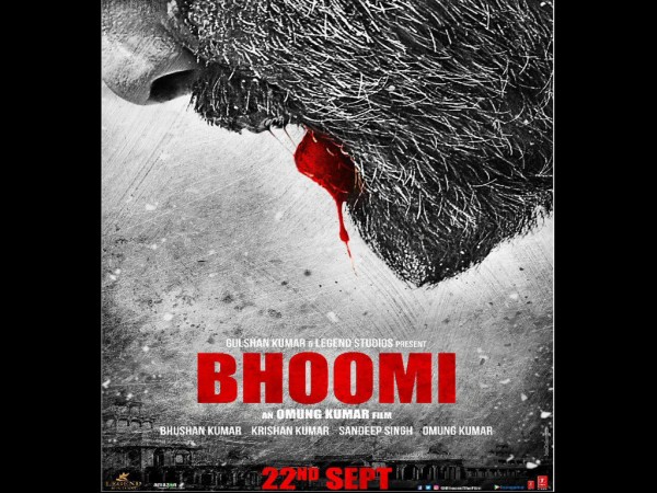 Sanjay Dutt's Bhoomi teaser poster Sanjay Dutt's Bhoomi teaser poster