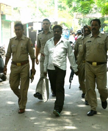 In picture: Nithari killings' convict Surender Koli being taken away after produced before a CBI court in Ghaziabad on July 22, 2017. Surinder Koli