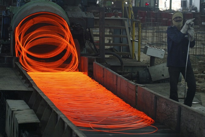 Representational Image India steel
