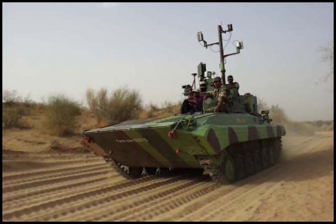 Muntra, India's first unmanned tank Muntra, India's first unmanned tank