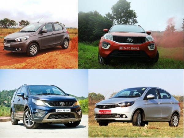 Tata Motors Impact models- Tiago, Tigor, Hexa, Nexon Tata Motors Impact models- Tiago, Tigor, Hexa, Nexon