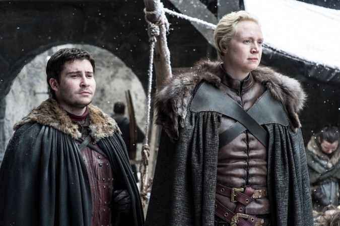 Gwendoline Christie and Daniel Portman in a still from Ep 4 'Spoils of War' Gwendoline Christie and Daniel Portman in a still from Ep 4 'Spoils of War'