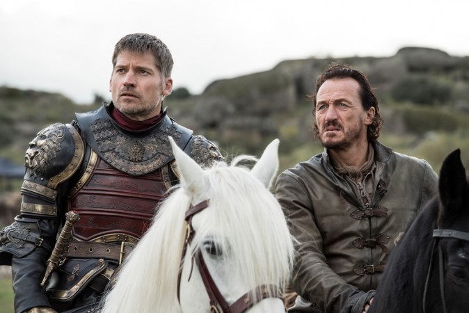 Nikolaj Coster-Waldau and Jerome Flynn in a still from Ep 4 'Spoils of War' Nikolaj Coster-Waldau and Jerome Flynn in a still from Ep 4 'Spoils of War'