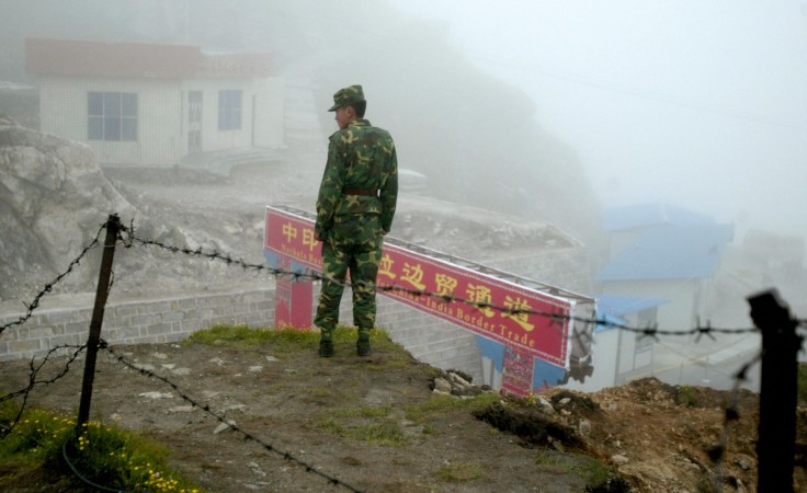 India China border India China border