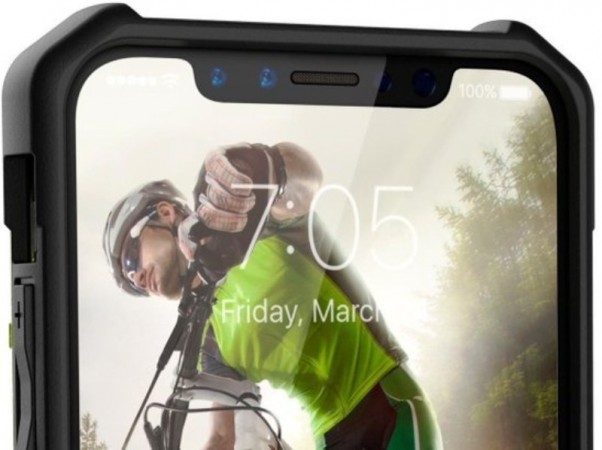 The leaked image of the iPhone 8's all-screen front. iPhone 8 front