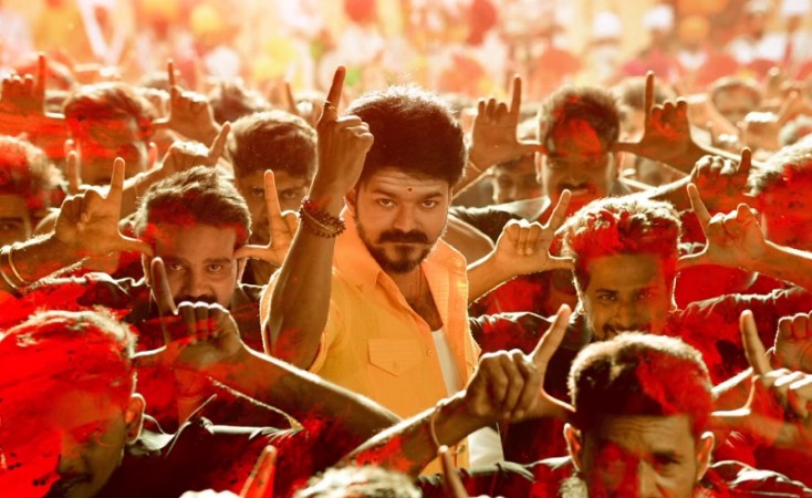 Vijay in Mersal. Vijay's Mersal