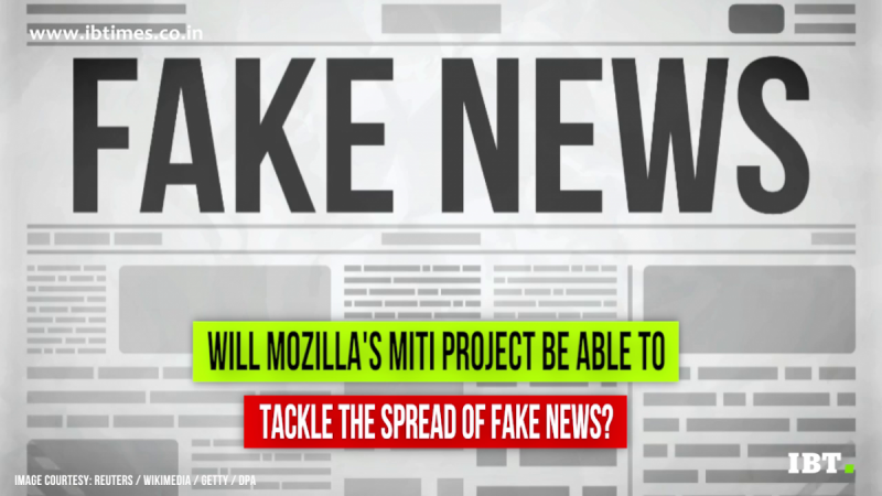 Firefox browser maker Mozilla to combat fake news