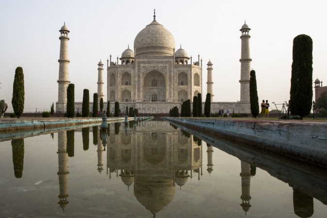 The Taj Mahal is seen from the South on May 28, 2013 in Agra, India. Taj Mahal