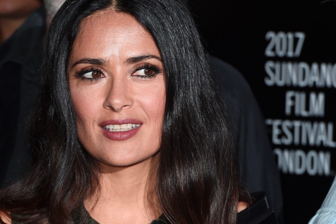 Salma Hayek attends the Sundance London filmmaker and press breakfast at Picturehouse Central on June 1, 2017 in London, England. Salma Hayek