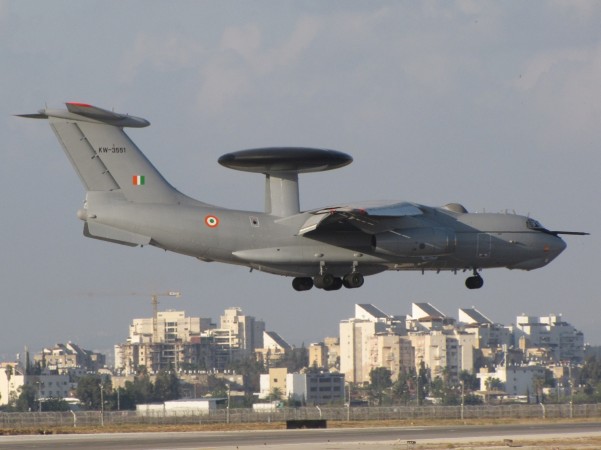 IAF's Phalcon AWACS. India is acquiring two Airbus A330 wide-body aircraft to fit it with DRDO's 'Netra' system. (Representational image) Phalcon AWACS