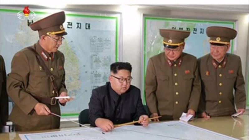 Kim Jong North Korea: Kim Jong-un briefed on plan to fire missiles near Guam