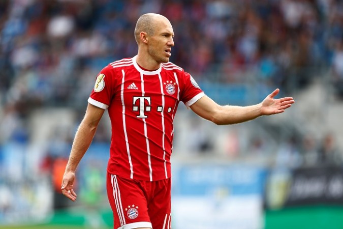 Arjen Robben has been at Bayern Munich since 2009 Arjen Robben