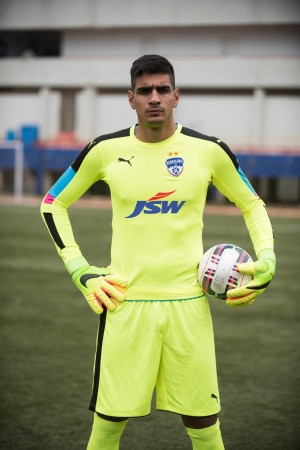 File photo of Bengaluru FC's shot-stopper Gurpreet Singh gurpreet singh sandhu, Indian football
