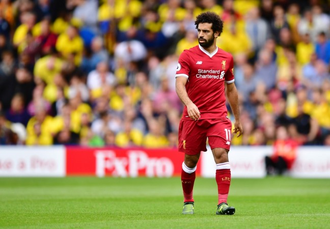 File photo of Mohamed Salah. mohamed salah, liverpool