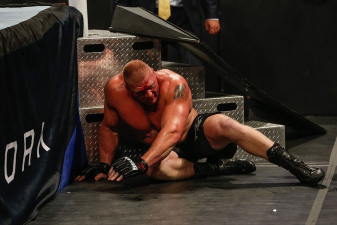 File photo of Brock Lesnar. Brock Lesnar