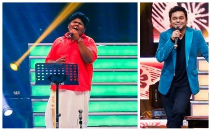 Vaishnav Girish mesmerised the audience with his performance during Mersal audio launch event. Vaishnav Girish, Indian Idol Junior, Sa Re Ga Pa Li'l Champs, AR Rahman
