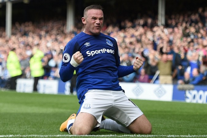Wayne Rooney playing for his boyhood club Everton Wayne Rooney, Everton, Manchester City