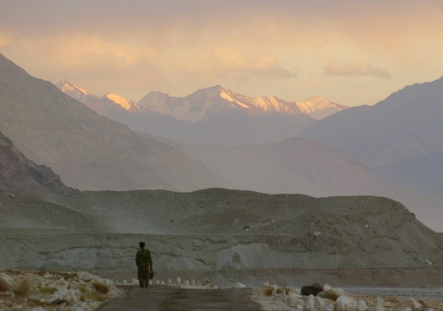 India China border in Ladakh Ladakh