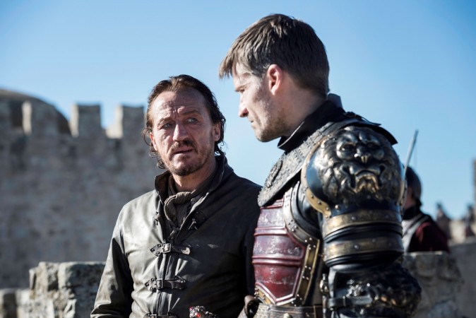 Nikolaj Coster-Waldau and Jerome Flynn in a still from Ep 7 'The Dragon and the Wolf' Game of Thrones season 7 finale