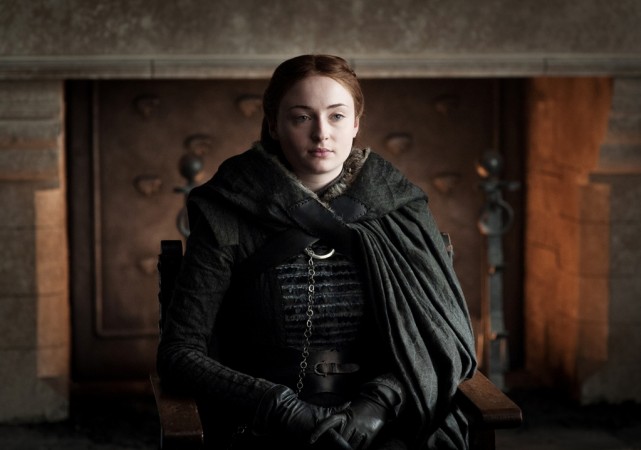 Sophie Turner in a still from Ep 7 'The Dragon and the Wolf' Game of Thrones season 7 finale
