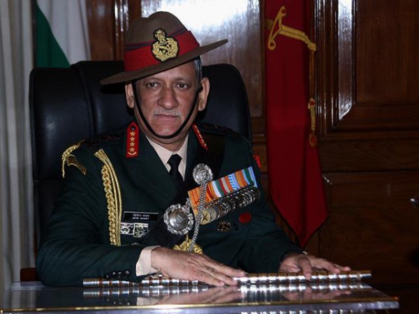 In picture: Chief of Army Staff General Bipin Rawat. Chief of Army Staff General Bipin Rawat