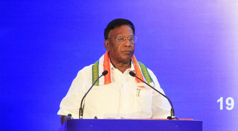Puducherry Chief Minister V Narayanasamy. V Narayanasamy