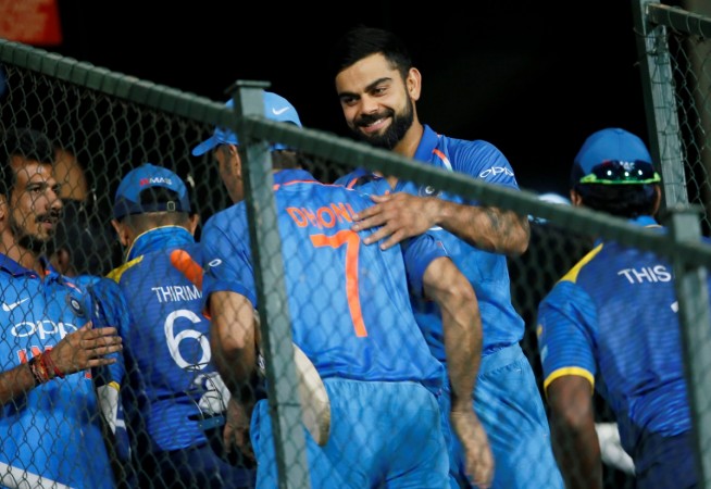 File photo of Kohli and Dhoni MS Dhoni Virat Kohli
