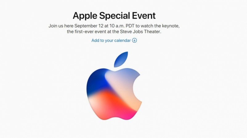 Apple Special Event 2017: IPhone 8 Aka IPhone X Launch Date, Price ...