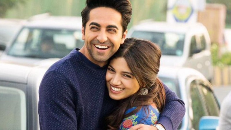 Ayushmann Khurrana and Bhumi Pednekar in Shubh Mangal Saavdhan Shubh Mangal Saavdhan