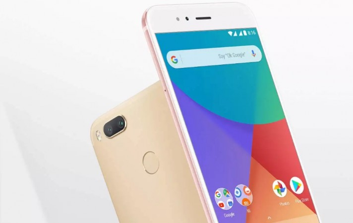 Xiaomi Mi A1 as seen on Mi website Xiaomi Mi A1 as seen on Mi website