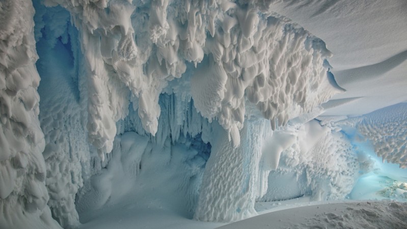 Ice cave in Antarctica Antarctica
