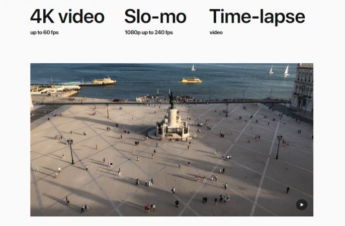 The iPhone X can record 4K videos at 60 fps. iPhone X 4K videos