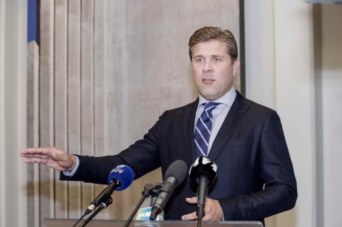 Iceland Prime Minister Bjarni Benediktsson Iceland Prime Minister Bjarni Benediktsson