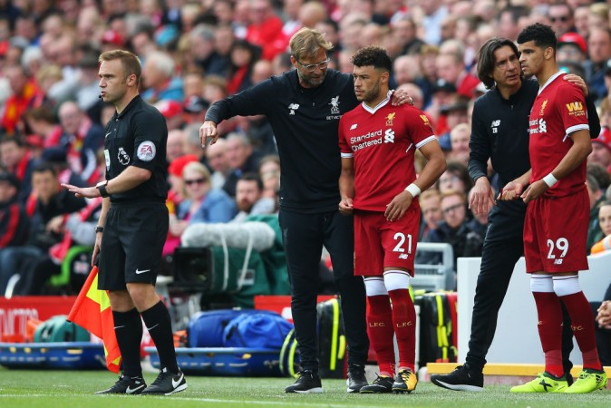 Alex Oxlade-Chamberlain helped Liverpool beat Manchester City in the quarter-finals of the Champions League Alex Oxlade-Chamberlain, Dominic Solanke, Liverpool