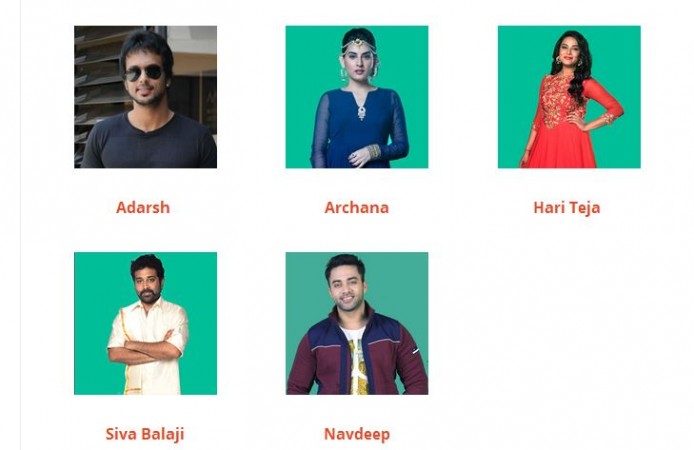 Bigg Boss Telugu finalists Bigg Boss Telugu finalists