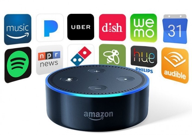 Amazon Echo Dot as seen on its website Amazon Echo Dot as seen on its website