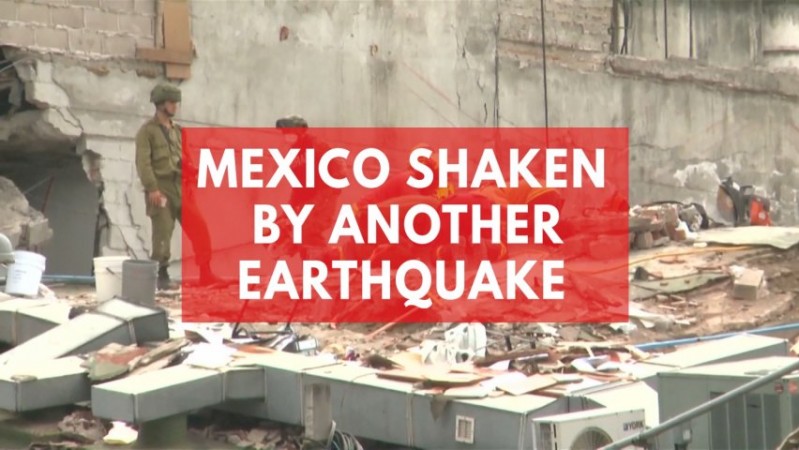 Mexico shaken by another earthquake